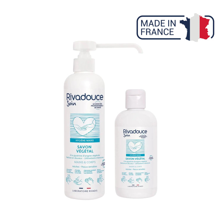 Savon Végétal - 2 contenances - Rivadouce Rivadouce