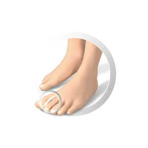 Séparateurs d'orteils en silicone - forme anatomique - 10 pièces - Ruck Ruck