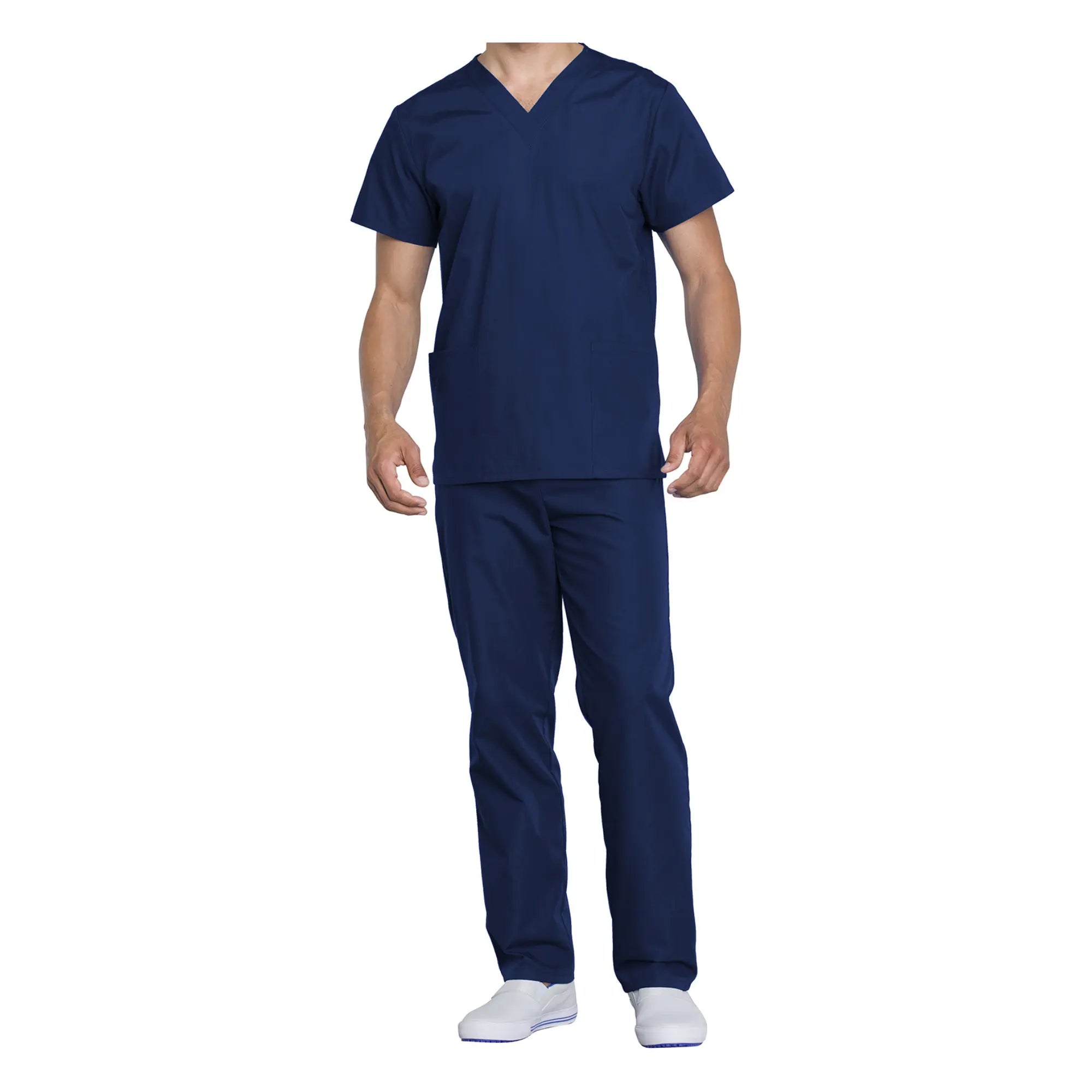 Toulouse - Ensemble médical - Tunique et pantalon - Unisexe - Cherokee Cherokee Authentic Workwear Bleu-Marine-3XL