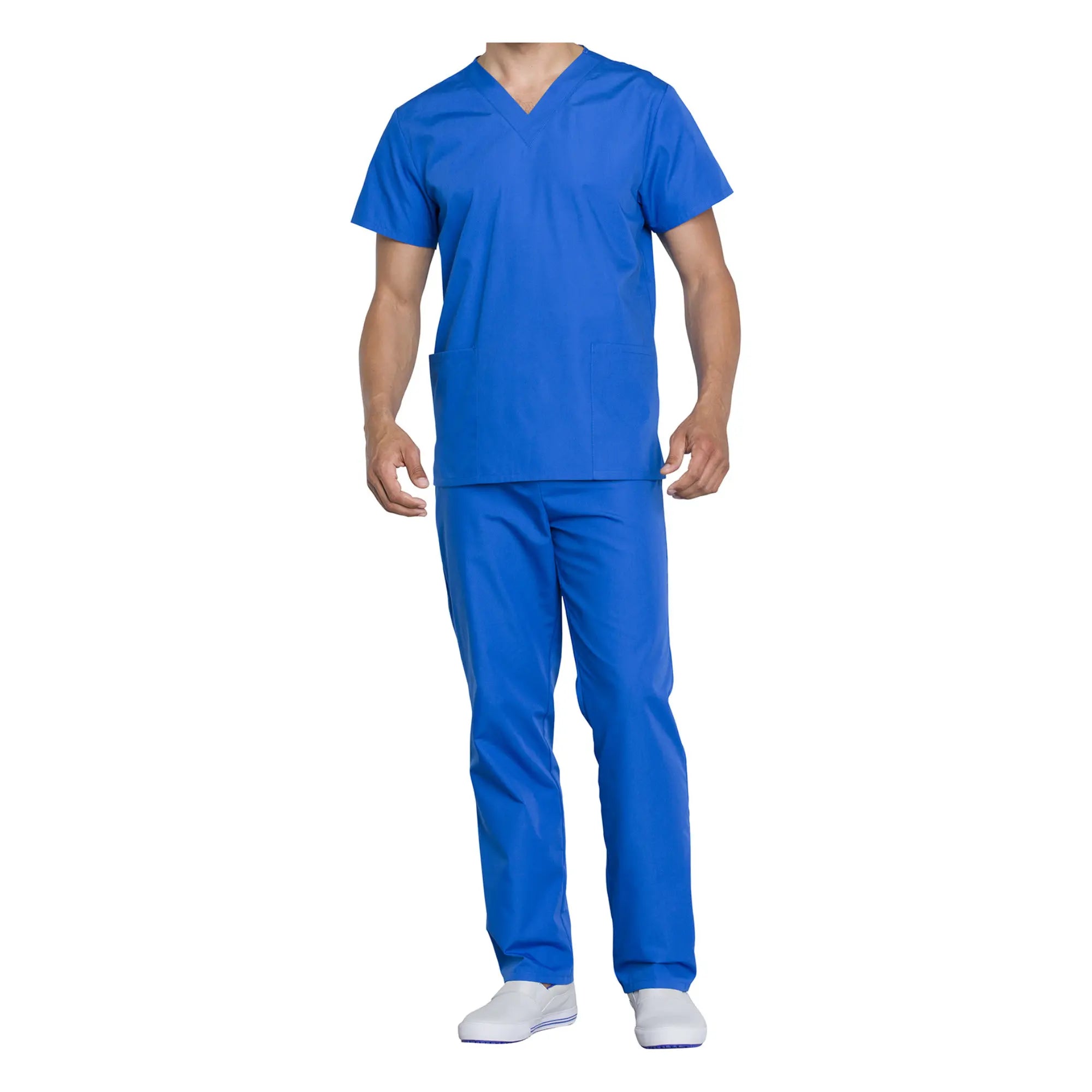 Toulouse - Ensemble médical - Tunique et pantalon - Unisexe - Cherokee Cherokee Authentic Workwear Bleu-Roi-3XL