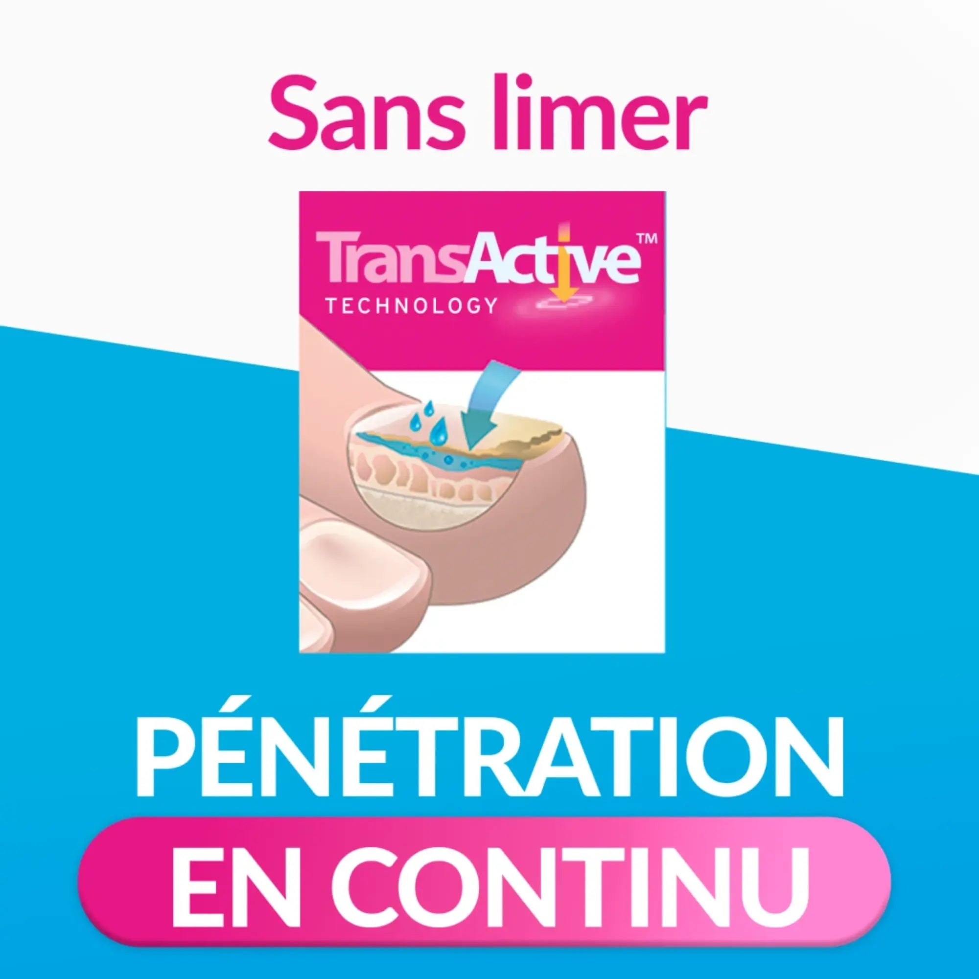 Traitement mycose ongles forte couleur nude 30ml - Excilor Excilor