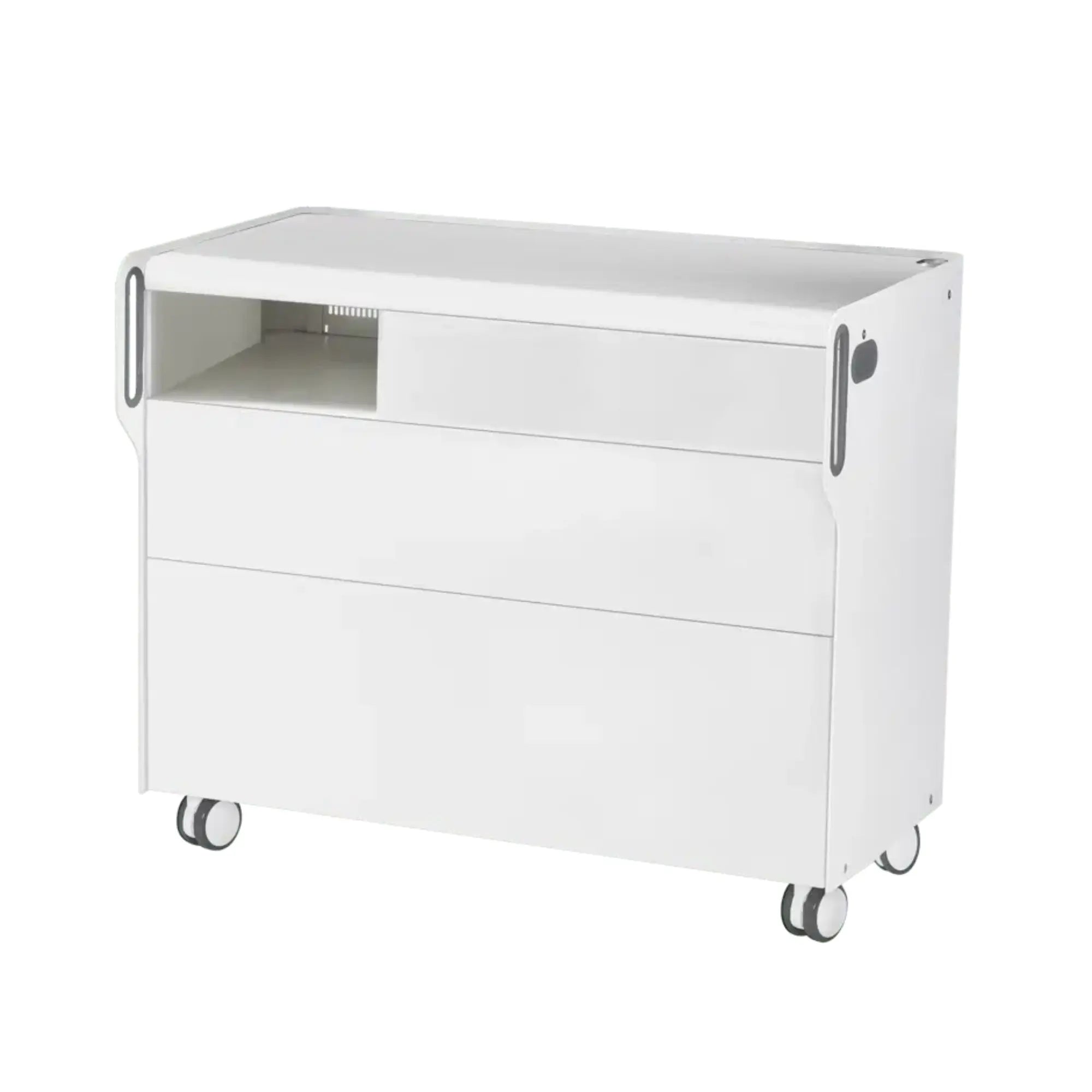 Unité de Podologie "Room Move" - Taille L - Ruck Ruck Blanc-2-compartiment-micromoteur-à-gauche-Cercle-X