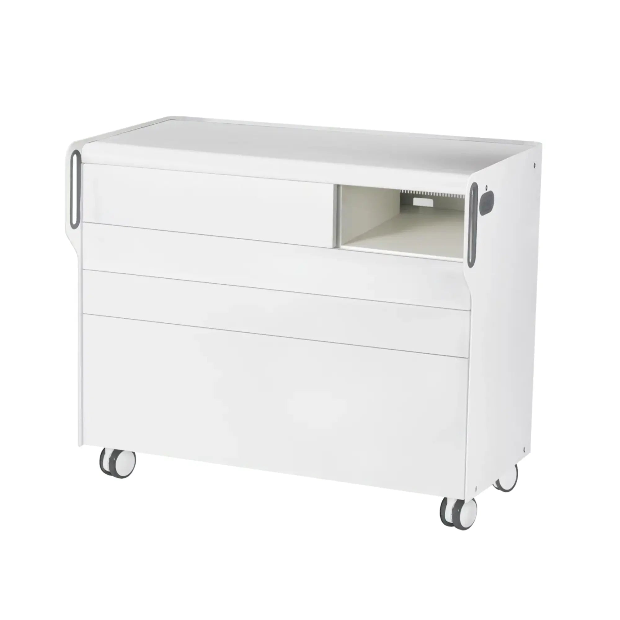 Unité de Podologie "Room Move" - Taille L - Ruck Ruck Blanc-3-compartiment-micromoteur-à-droite-Non