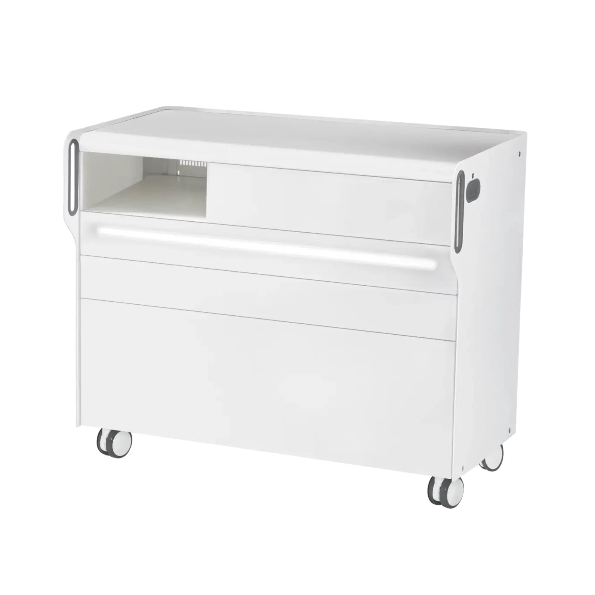 Unité de Podologie "Room Move" - Taille L - Ruck Ruck Blanc-3-avec-LED-compartiment-micromoteur-à-gauche