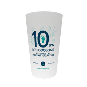Verre réutilisable 10 ans My Podologie My Podologie
