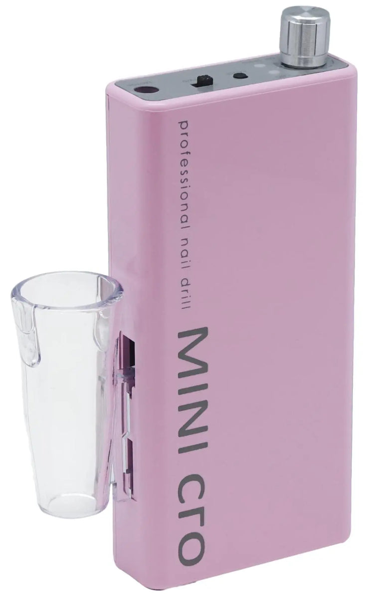 Mini-cro - Micromoteur portable - Rose - 30 000 tr/min - Avec pièce à main démontable - My Podologie