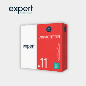 100 Lames de bistouri stériles - Expert by My Podologie Expert 