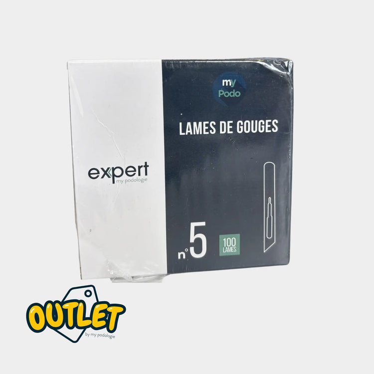 100 Lames de gouges stériles - Expert by My Podologie // Défaut Expert 