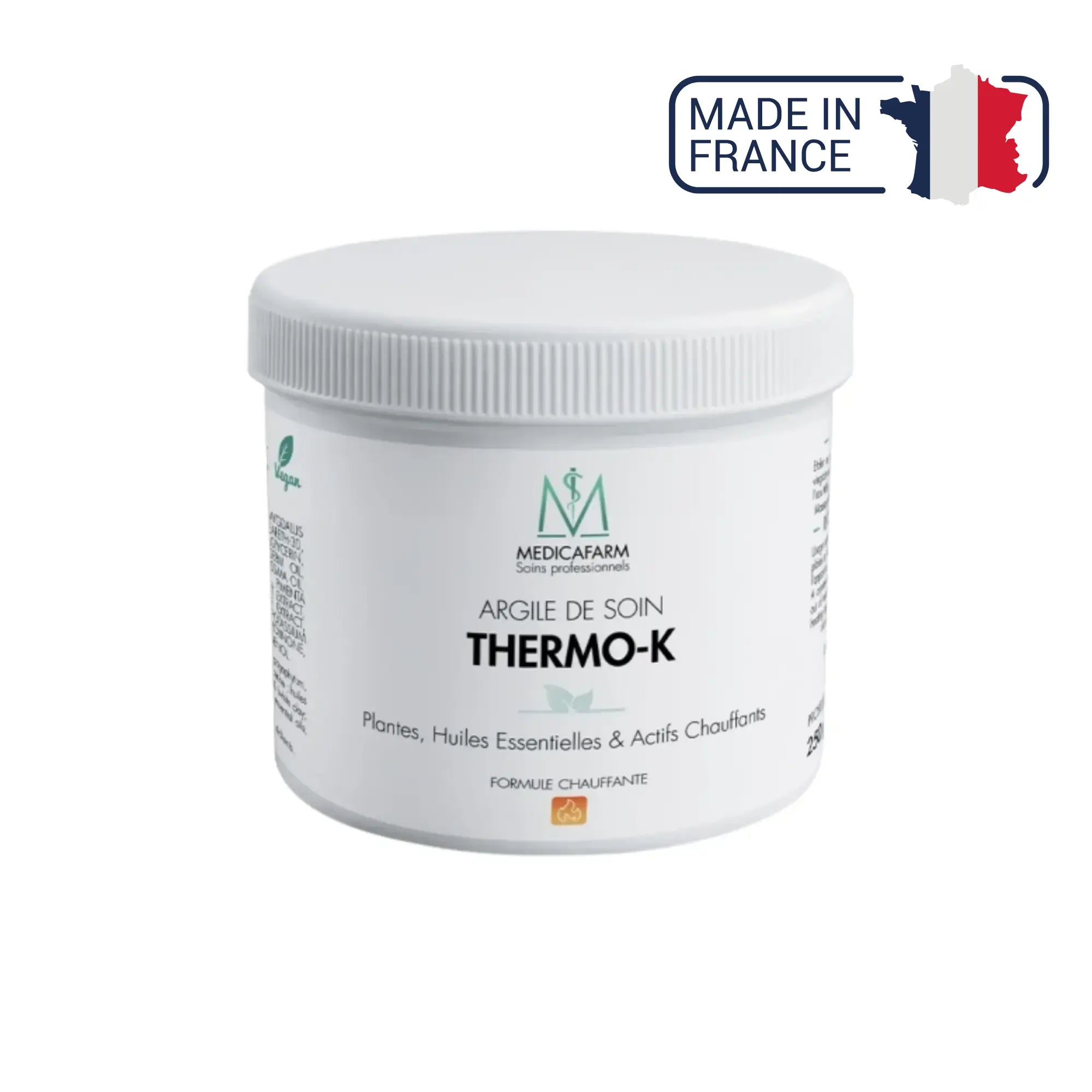 Argile de soin Thermo-K - Chauffant - Pot 250g - Medicafarm Medicafarm