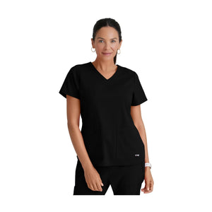 Αύρα - Χιτώνας με V λαιμόκοψη - Γυναικεία - Grey’s Anatomy Stretch Grey’s Anatomy  Μαύρο / XL