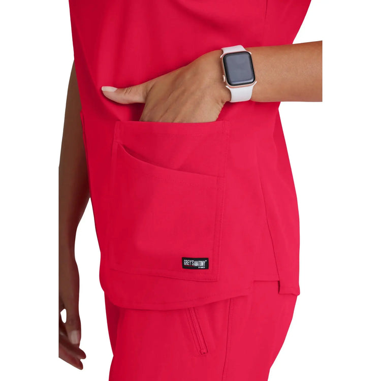 Αύρα - Χιτώνας με V λαιμόκοψη - Γυναικείες - Grey’s Anatomy Stretch Grey’s Anatomy 