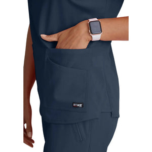 Αύρα - Χιτώνας με V λαιμόκοψη - Γυναικείες - Grey’s Anatomy Stretch Grey’s Anatomy 