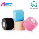 Ελαστική κολλητική ταινία - 5cm x 5m - 5 χρώματα - K-Tape