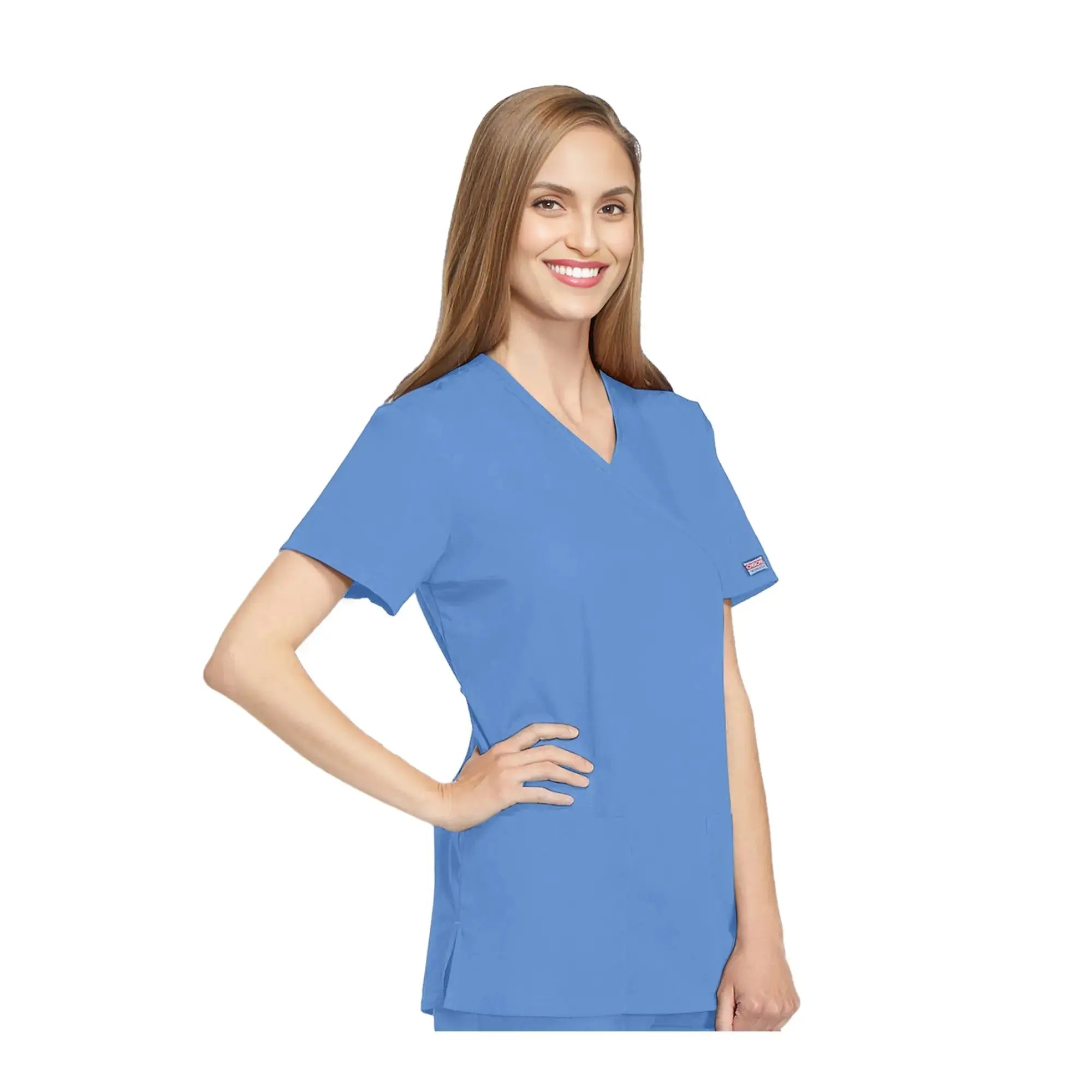 Bayonne - Medical Tunic - Wrap Effect - Κοντό μανίκι - Γυναικεία - 72 cm - Cherokee Cherokee Authentic Wear 
