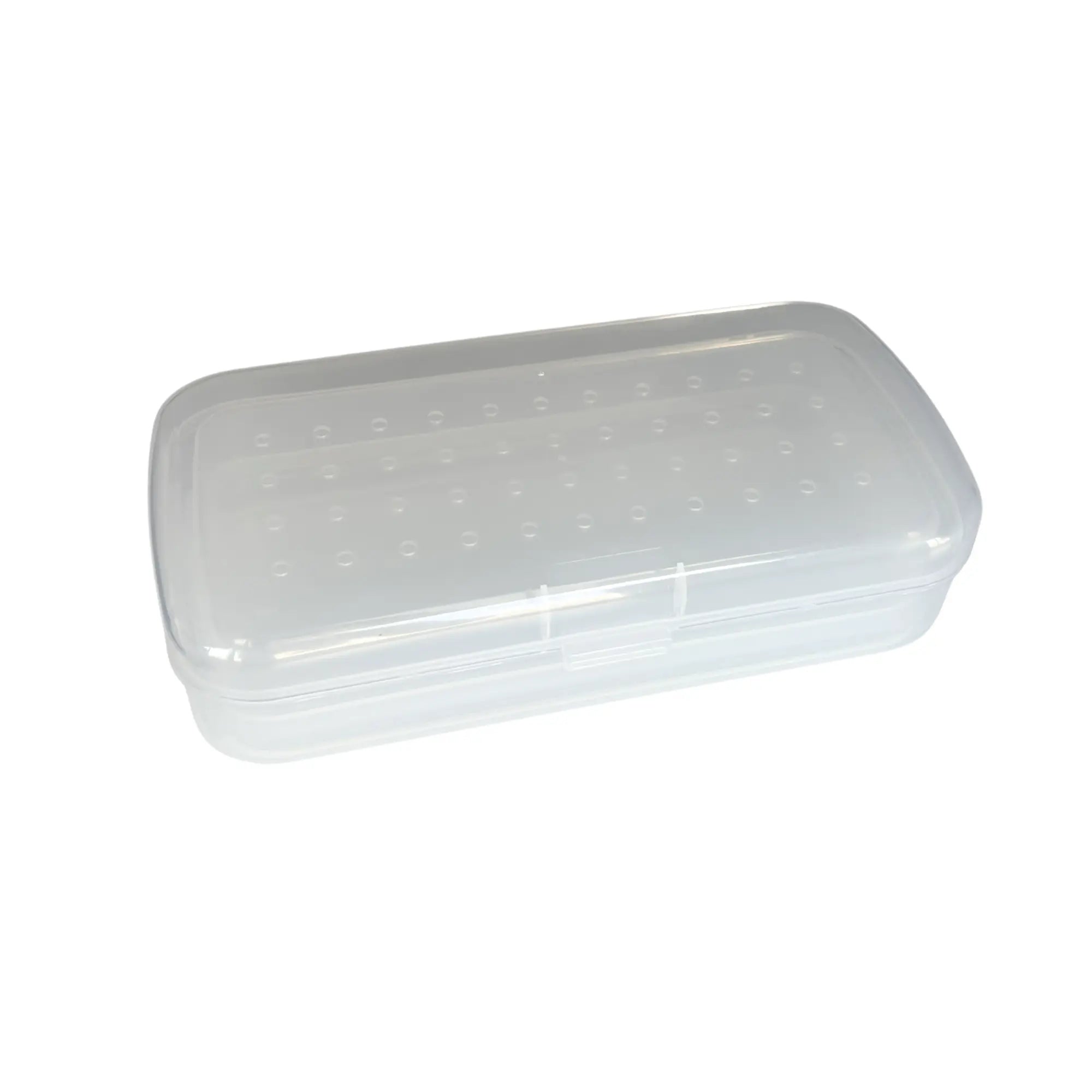 Boite de Rangement Transparente - Fraise - Peut contenir 44 fraises My Podologie 