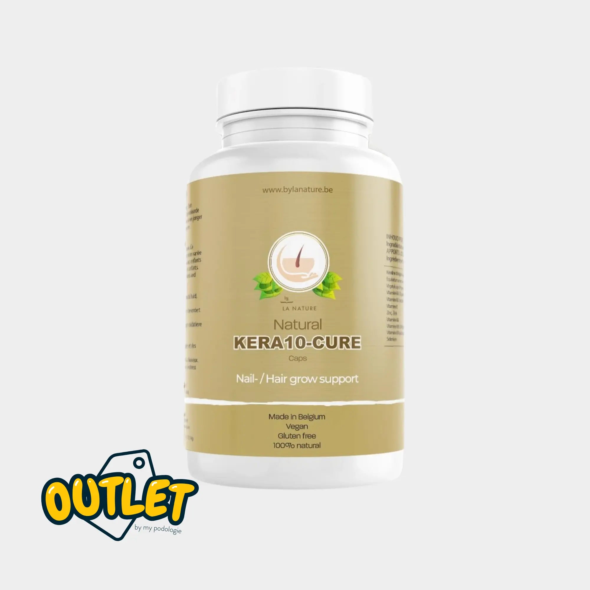 Capsules croissance des cheveux et des ongles - 60 caps - By LA NATURE // Fin de série By La Nature