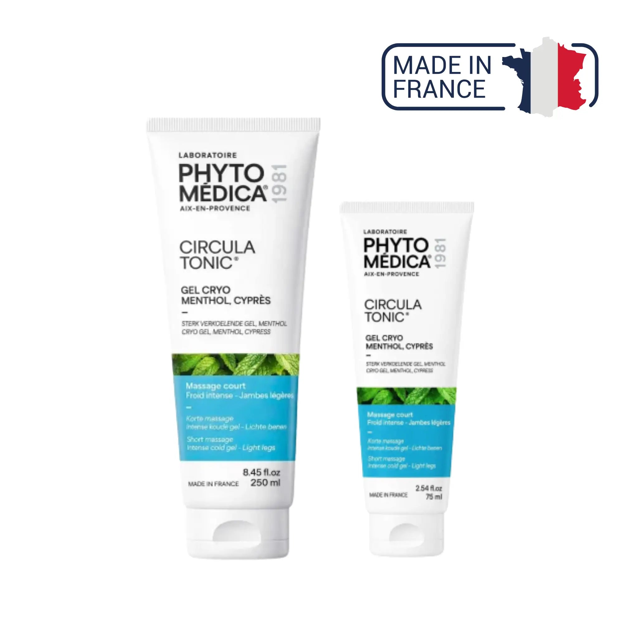 Circulatonic® - Gel frais jambes légères - 2 contenances - Phytomedica Laboratoires Phytomedica 