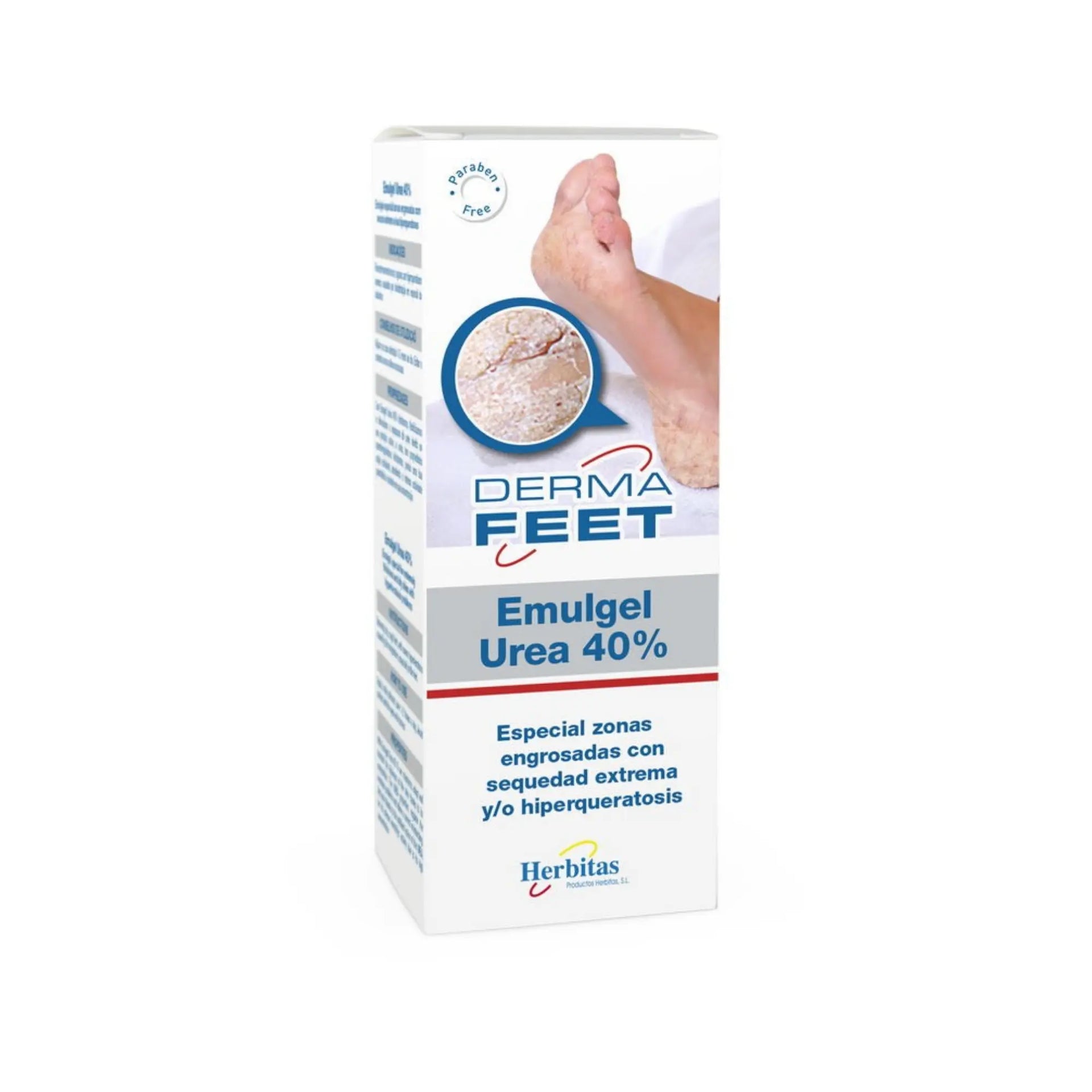 Dermafeet Urea Emulgel Cream 40% - 60 ml - Herbitas - My Podologie