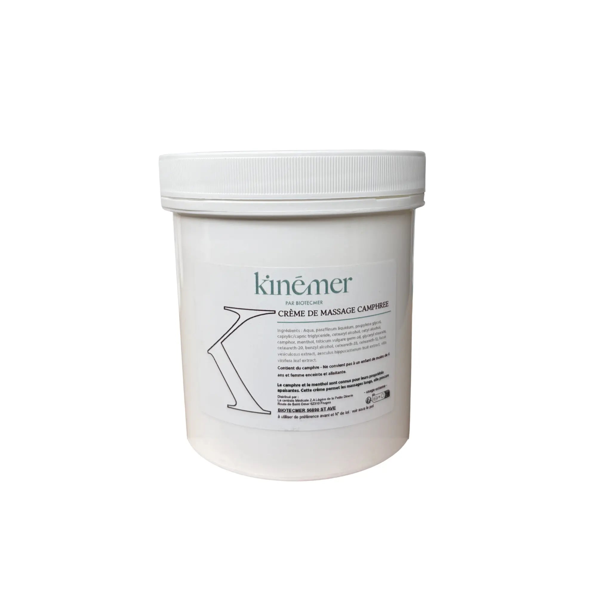 Creme Massage Camphree - Kinémer - Biotecmer Biotecmer 