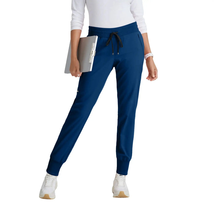 Eden - Jogging avec cordon de serrage - Femme - Grey’s Anatomy Stretch Grey’s Anatomy  Bleu Marine / XL