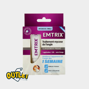 Emtrix - Traitement Mycose de l'ongle - 1 flacon de 10 ml / Date dépassée Emtrix 