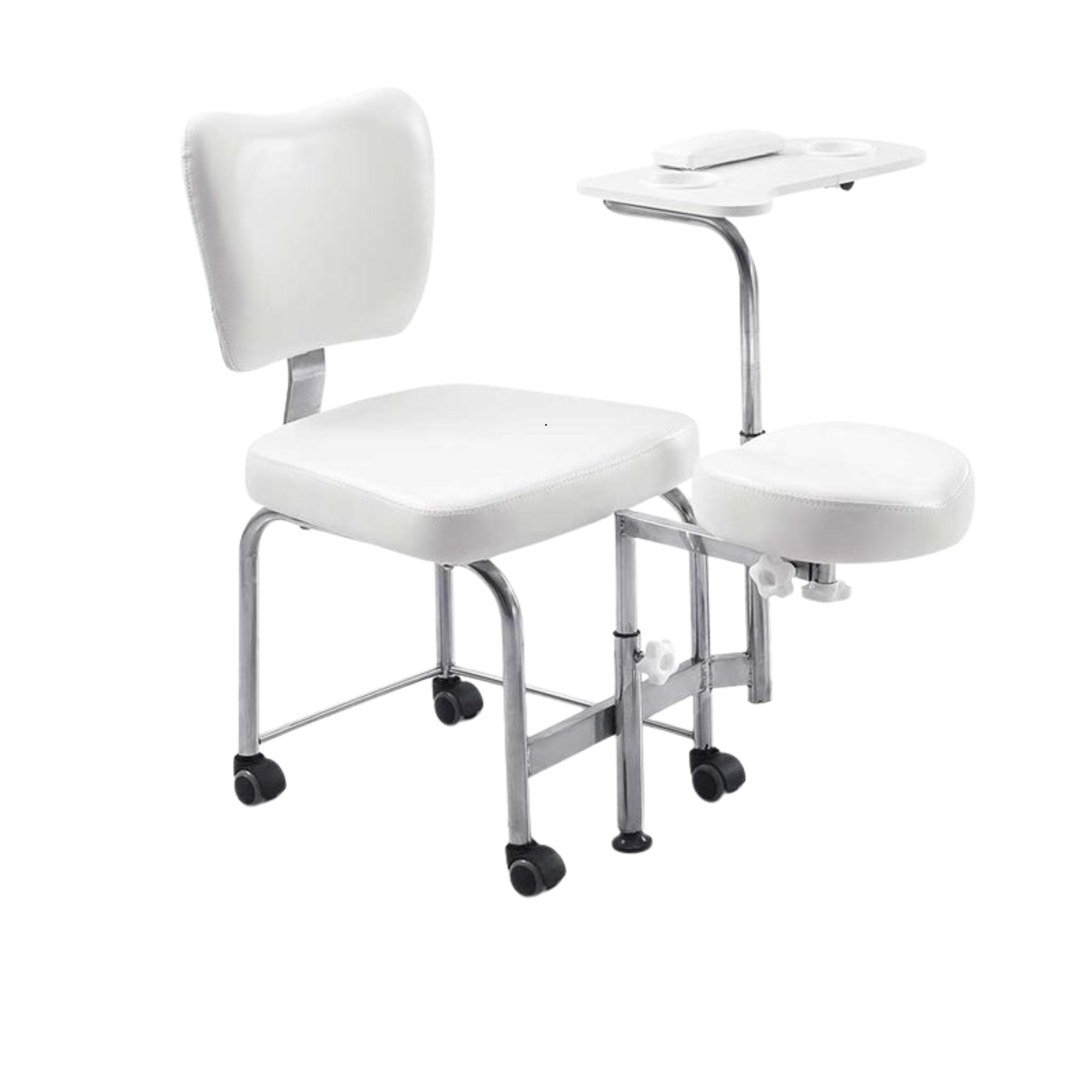Fauteuil de pédicurie avec tabouret et rangements - Tendy - Weelko Naggura 