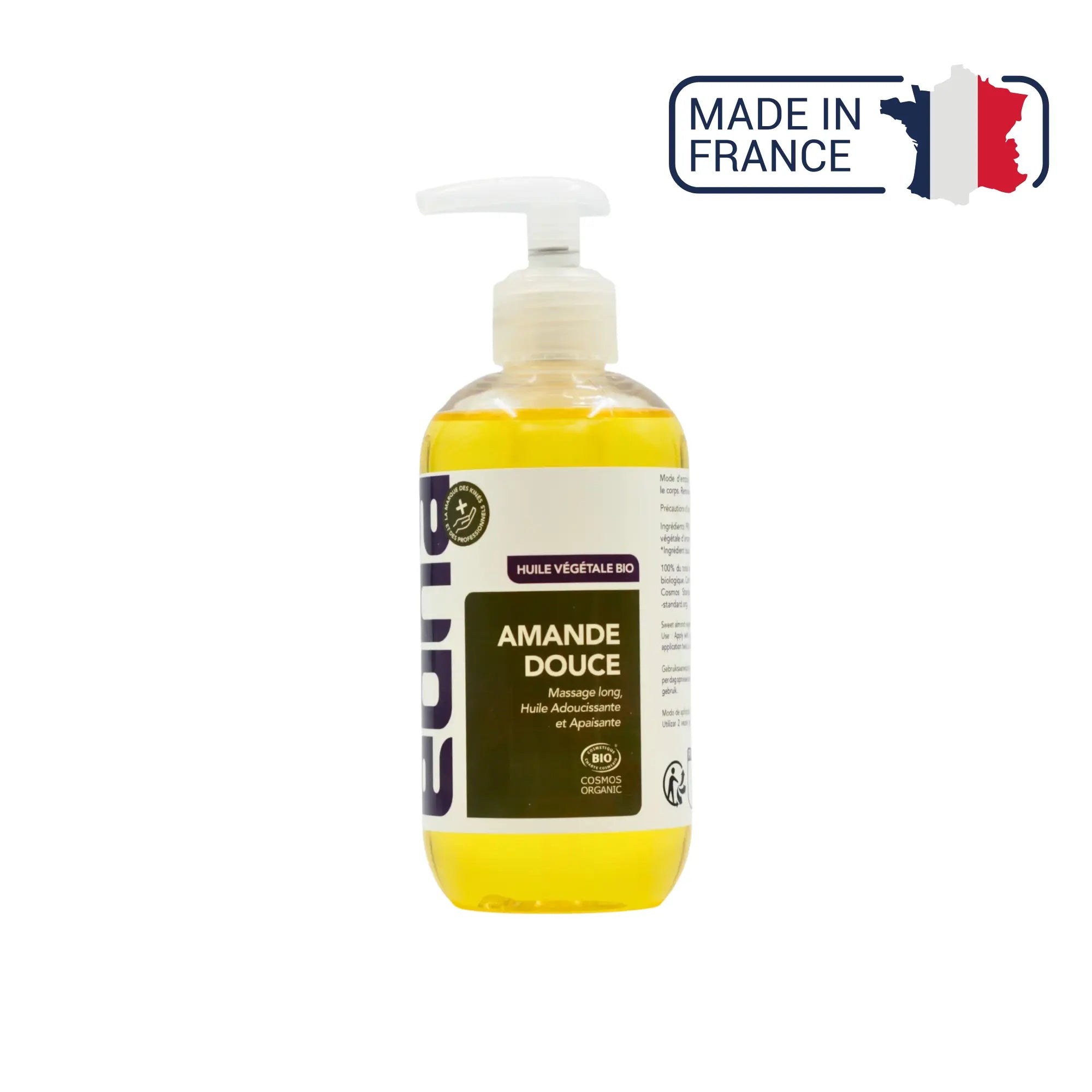 Huile de massage - Amande douce - 250 ml - Bio - Eona Eona 