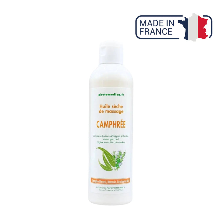 Λάδι ξηρού μασάζ - Καμφορά - δύο χωρητικότητες - Phytomeda Laboratoires Phytomedica 