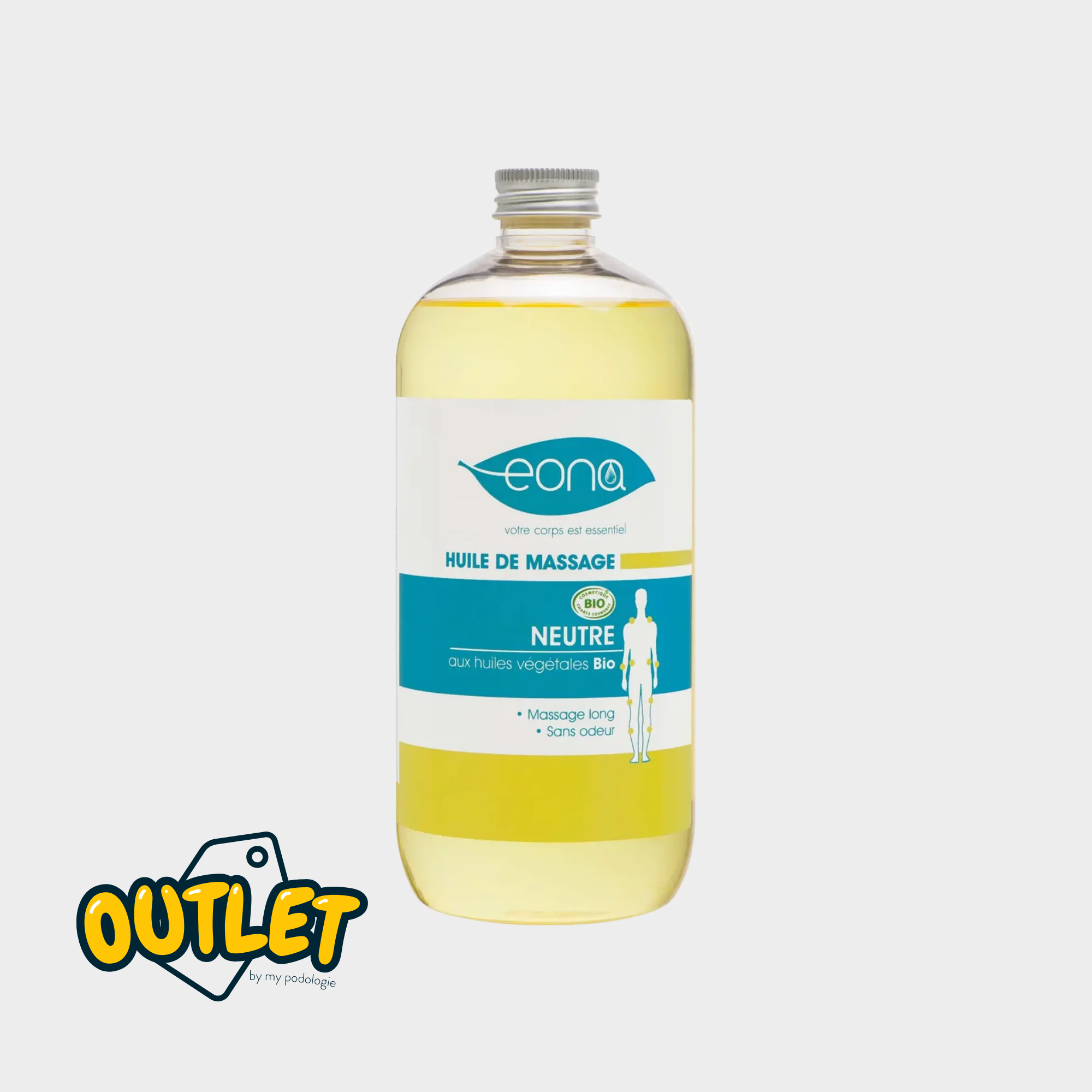Huile de massage - Neutre - Bio - Eona Eona 