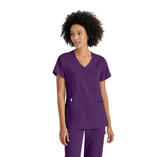Kim - Crossover χιτώνας V-neck - Γυναικείες - Grey’s Anatomy Stretch Grey’s Anatomy 