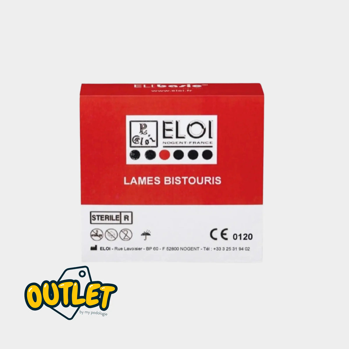 Lames de bistouris stériles -  Elibasic by Eloi // Date dépassée Destockage 
