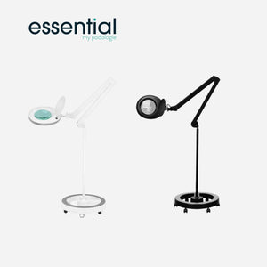 Elegante 6025 μεγεθυντικός λαμπτήρας με τρίποδο - Λευκό ή μαύρο - Essential by My Podologie Essential 