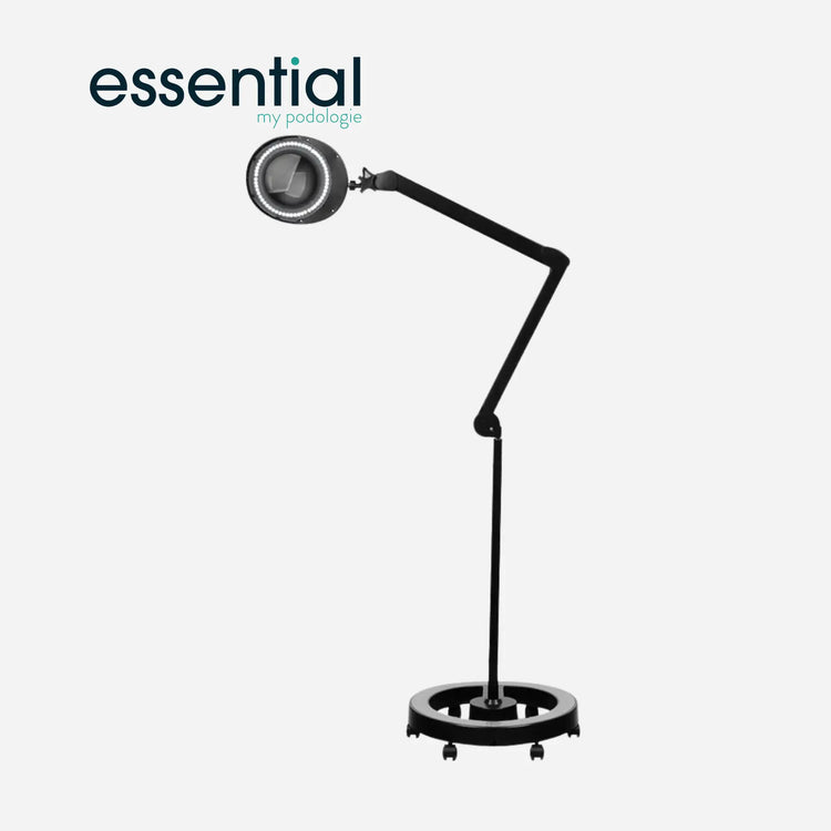 Elegante 6025 μεγεθυντικός λαμπτήρας με τρίποδο - Λευκό ή μαύρο - Essential by My Podologie Essential 