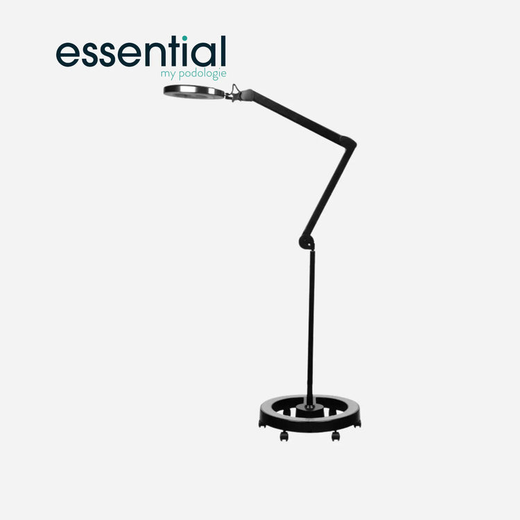 Elegante 6025 μεγεθυντικός λαμπτήρας με τρίποδο - Λευκό ή μαύρο - Essential by My Podologie Essential 