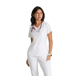 Luma - V-neck tunic - Women - Grey’s Anatomy Evolve Grey’s Anatomy  White / XL