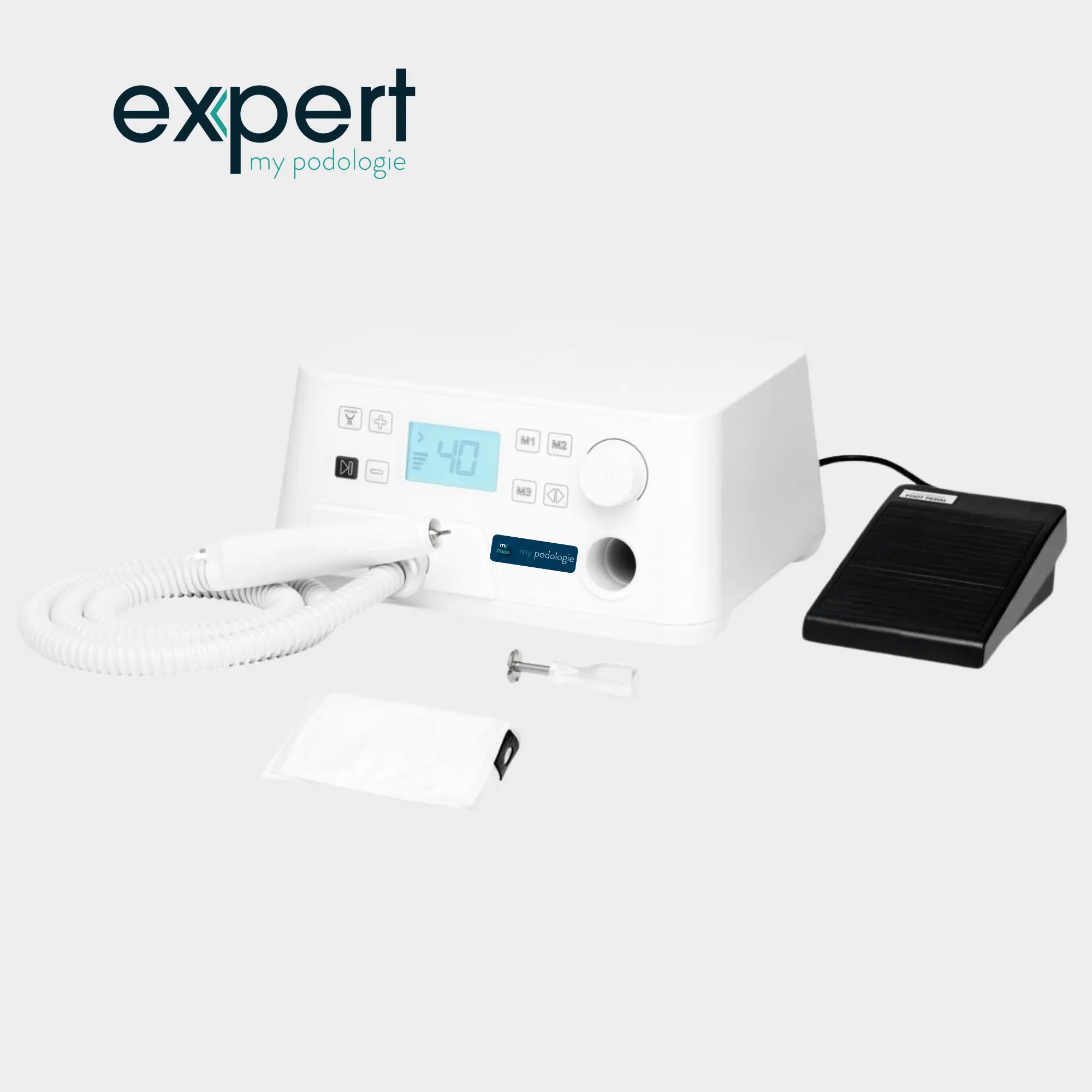 Micromoteur Cyclone à aspiration - 40 000 tr/min - Expert by My Podologie Expert