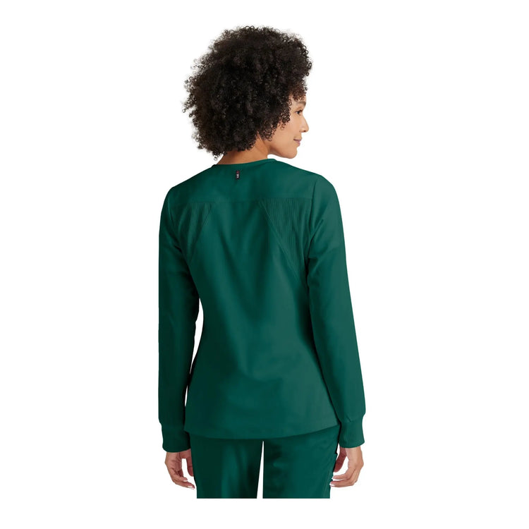 Mila - Round neck medical jacket - Women - Grey’s Anatomy Stretch Grey’s Anatomy 