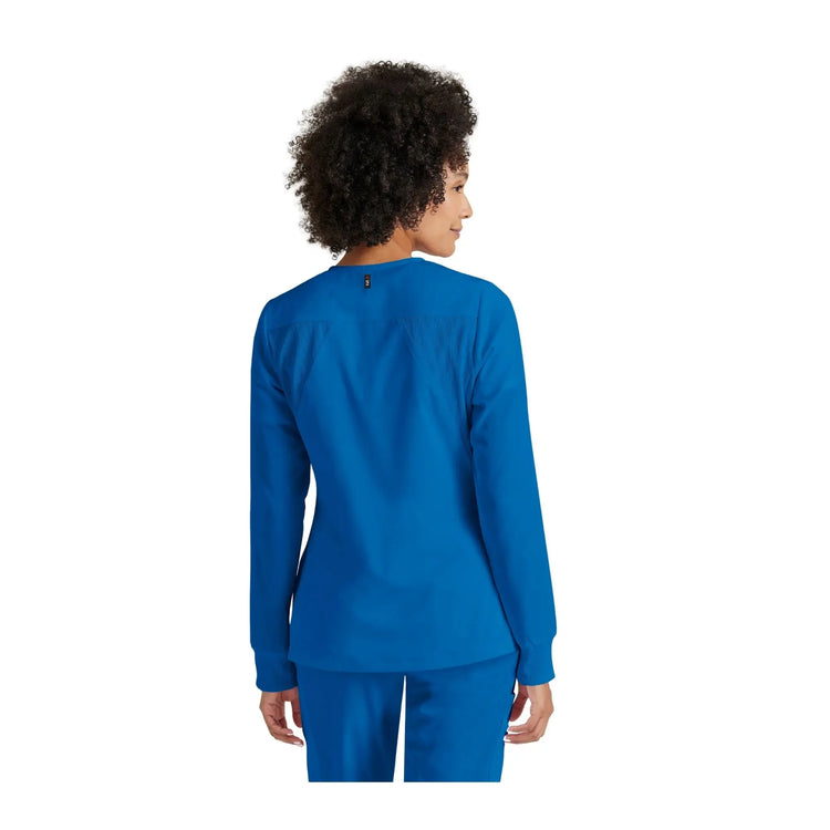Mila - Round neck medical jacket - Women - Grey’s Anatomy Stretch Grey’s Anatomy 