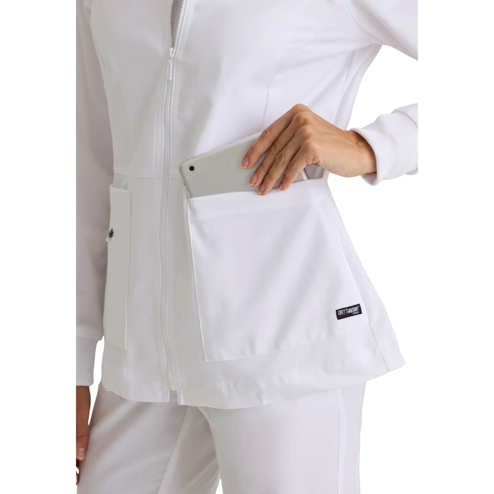 Millie - Veste médicale Zip - Femme - Grey’s Anatomy Stretch Grey’s Anatomy 