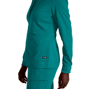 Millie - Veste médicale Zip - Femme - Grey’s Anatomy Stretch Grey’s Anatomy 