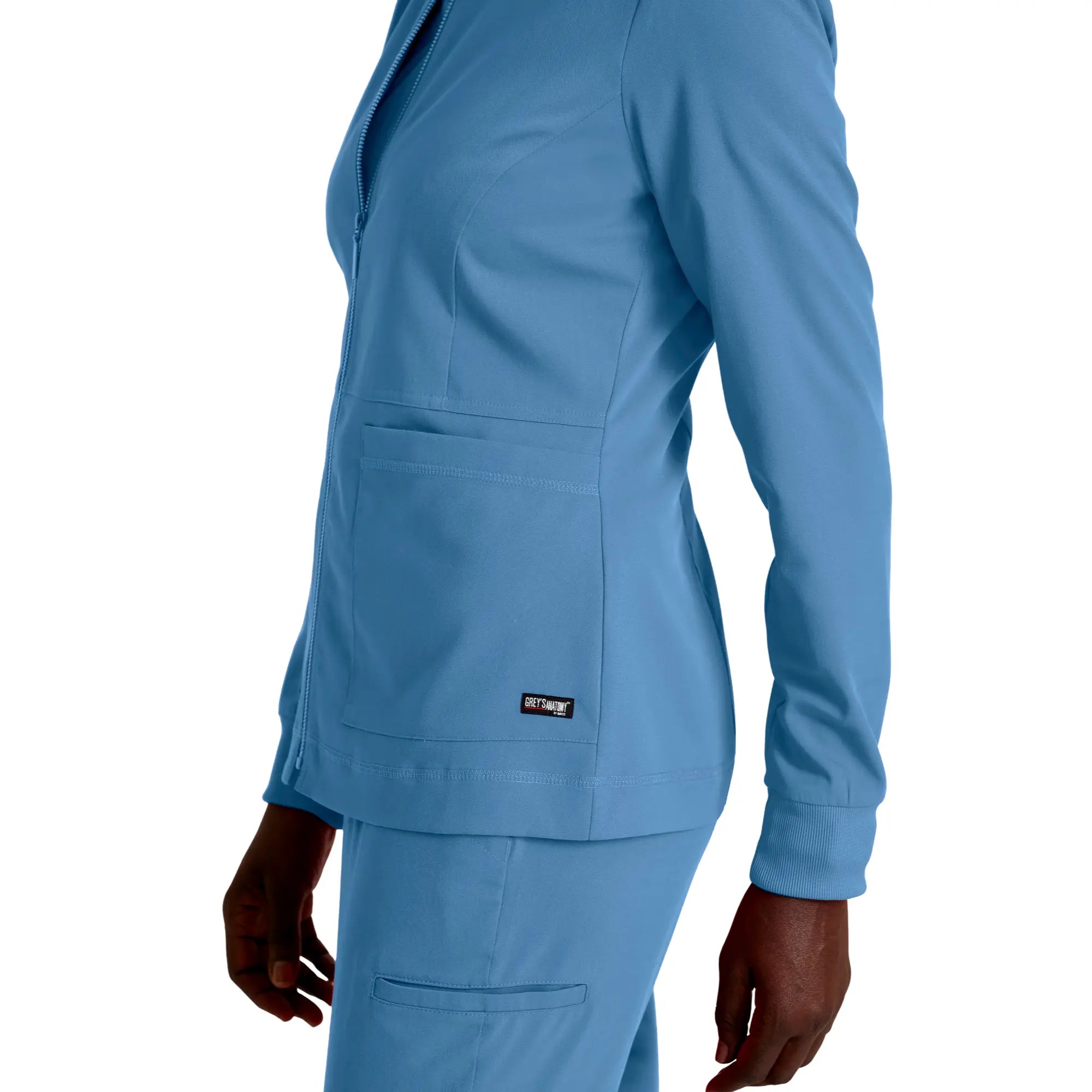 Millie - Veste médicale Zip - Femme - Grey’s Anatomy Stretch Grey’s Anatomy 