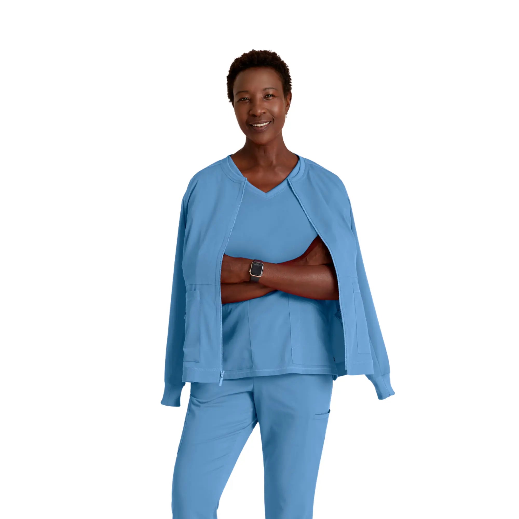 Millie - Veste médicale Zip - Femme - Grey’s Anatomy Stretch Grey’s Anatomy 