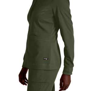 Millie - Veste médicale Zip - Femme - Grey’s Anatomy Stretch Grey’s Anatomy 