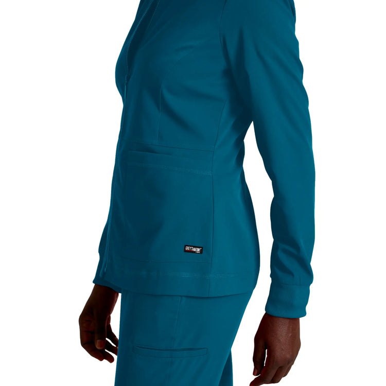 Millie - Veste médicale Zip - Femme - Grey’s Anatomy Stretch Grey’s Anatomy 