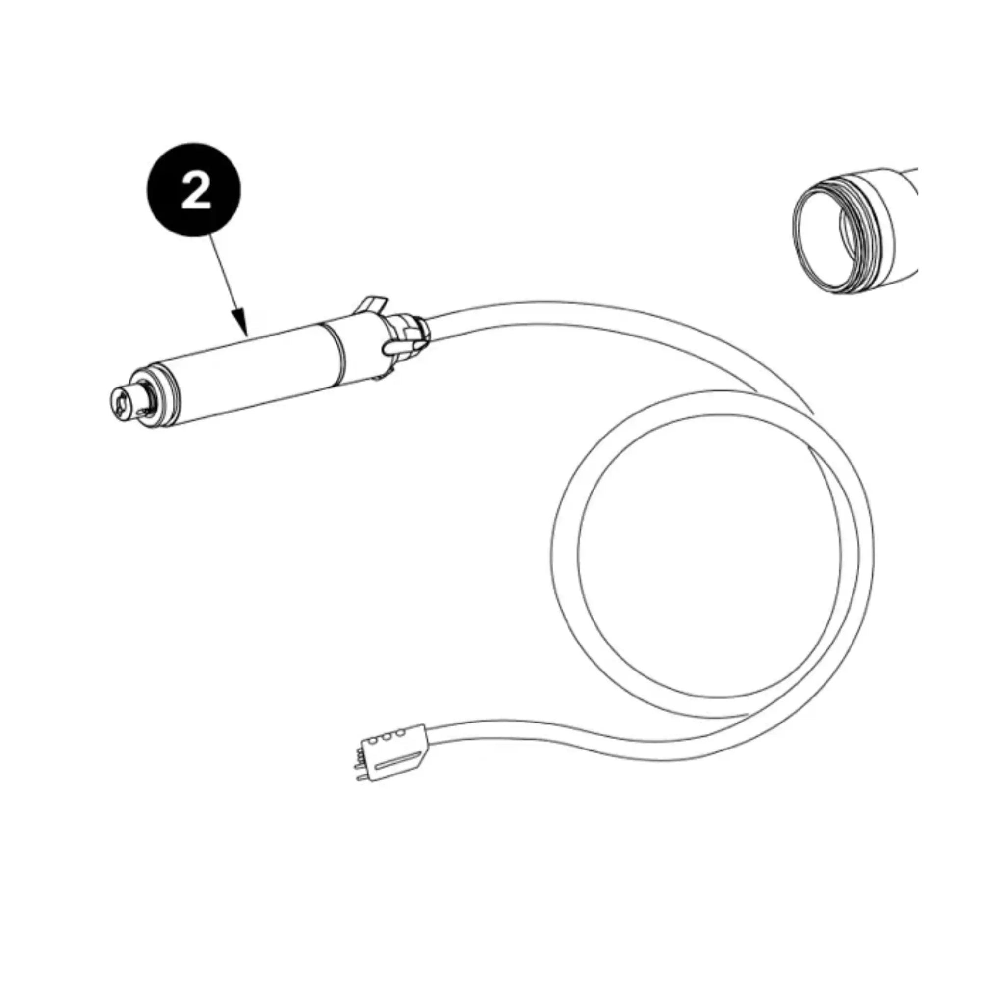 Moteur de Pièce à Main avec câble - Podolog Nova Pro Ruck