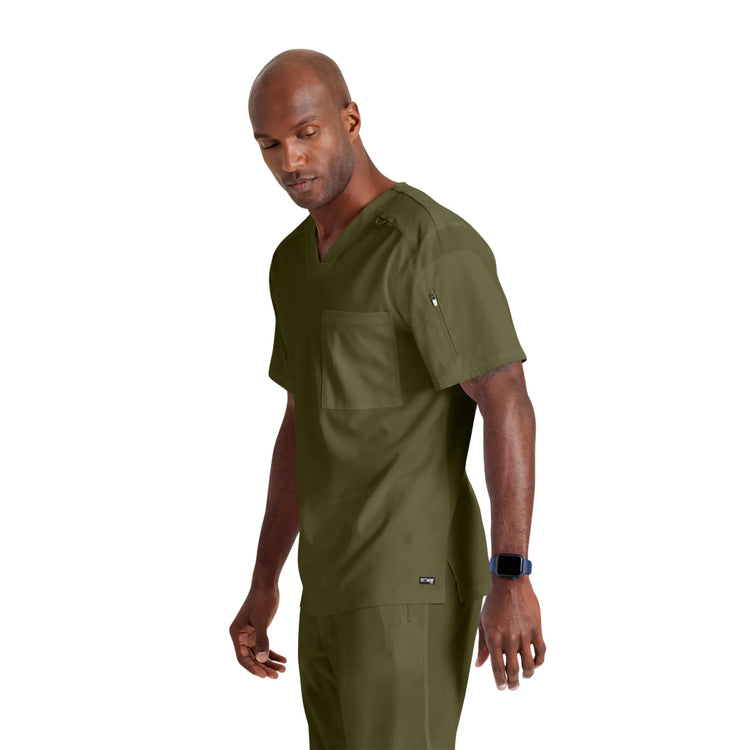Murphy - Tunique col V - Homme - Grey's Anatomy Stretch Grey’s Anatomy 