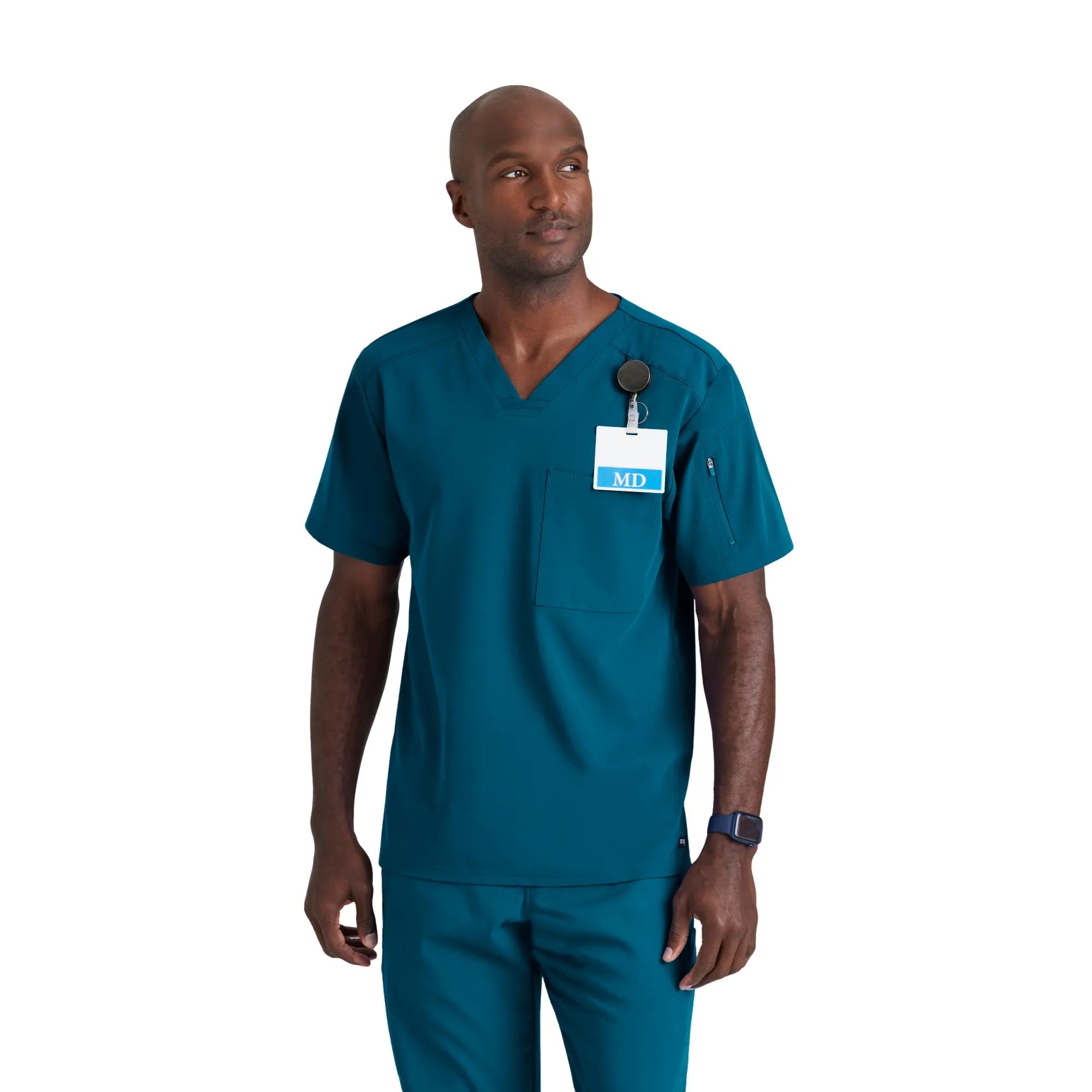 Murphy - Tunique col V - Homme - Grey's Anatomy Stretch Grey’s Anatomy  Bleu Bahamas / XL