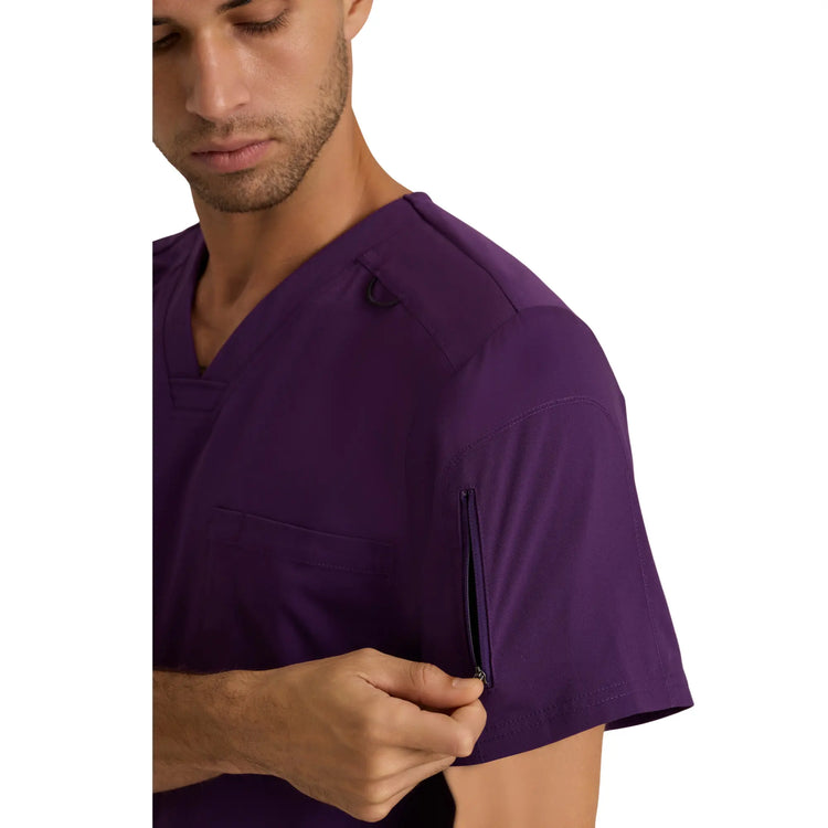 Murphy - Tunique col V - Homme - Grey's Anatomy Stretch Grey’s Anatomy 