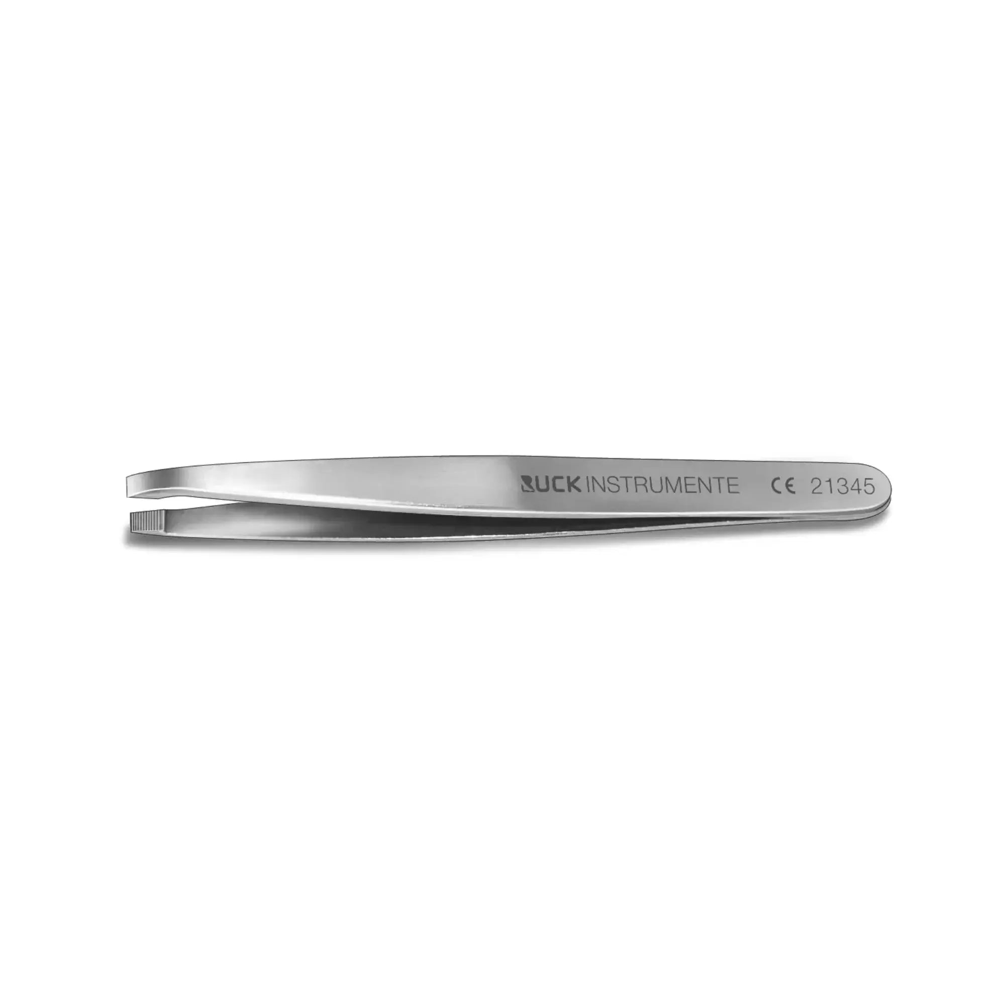 Pince à épiler droite - Longueur : 9,5 cm - Tranchant : 2 mm - Ruck Ruck