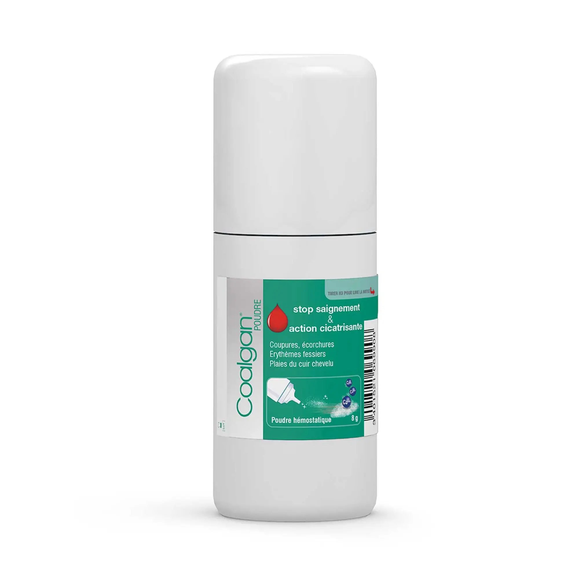 Poudre hémostatique Coalgan stérile - 8g - Laboratoires Brothier Coalgan